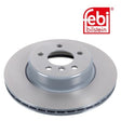 Febi 104803 Brake Disc Front Axle Premium Fits BMW 5 Series 2014 - 2017