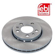 Febi 14404 Brake Disc Front Premium High Performance Fits VW Bora 1998 - 2005