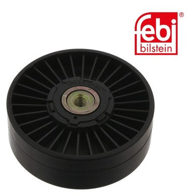 Febi 01231 Idler Pulley Plastic Premium High Performance Fits VW Golf 1998 - 02