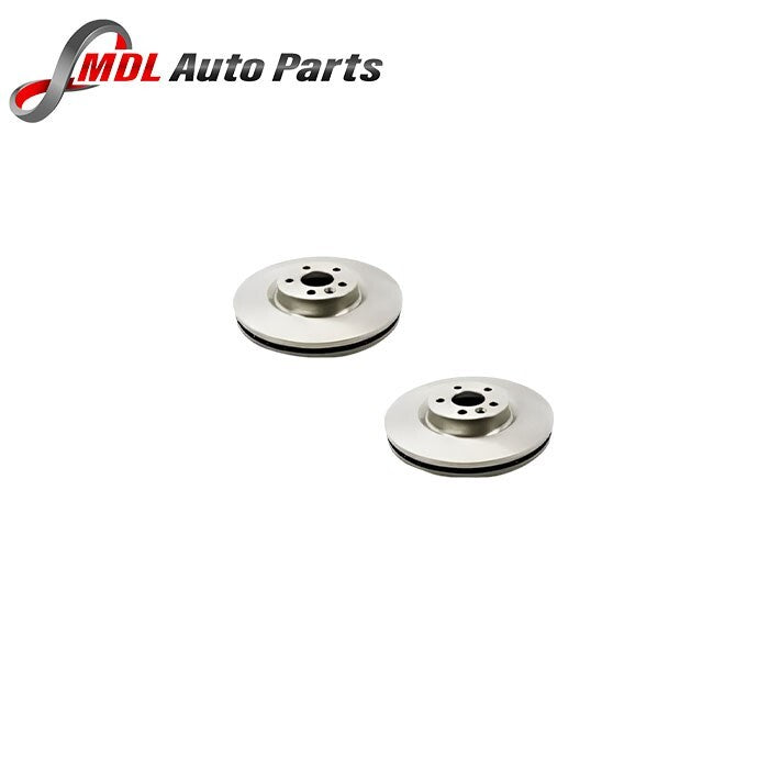 AllMakes 4x4 Front Brake Discs 2x LR059122 Sport 2015 Onwards, Evoque 2012 - 18