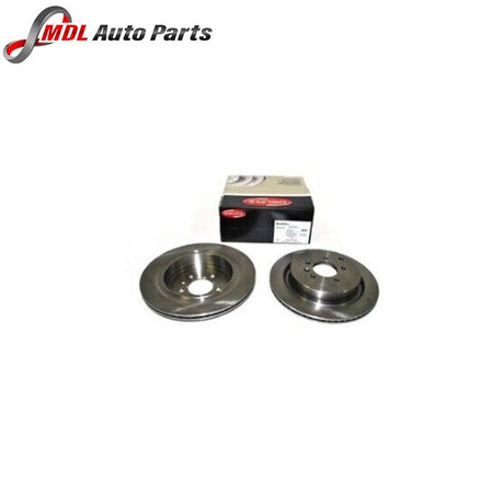 Delphi Rear Brake Discs 2x SDB000646 Sport Discovery 3-4 Range Rover