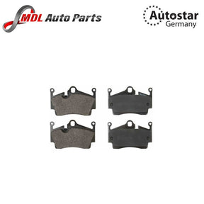 AutoStar Germany Rear Ceramic Brake Pads 98735293900CR