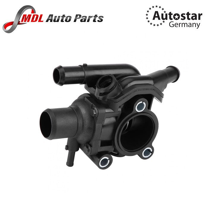 THERMOSTAT HOUSING WATER OUTLET YS4Z8592BD FITS F0RD