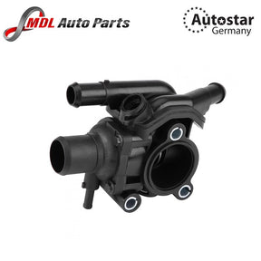 THERMOSTAT HOUSING WATER OUTLET YS4Z8592BD FITS F0RD