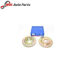 Britpart Rear Brake Disc 2x LR033302 Discovery 5 Range Rover
