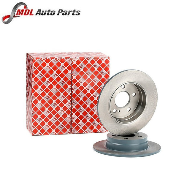 2x Febi Rear Left & Right Brake Disc set for Mercedes Benz 30554 / 0004231312