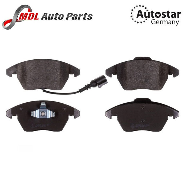Autostar Germany BRAKE PAD CERAMICS For AUDI A3 TT Volkswagen Golf 1K0698151P