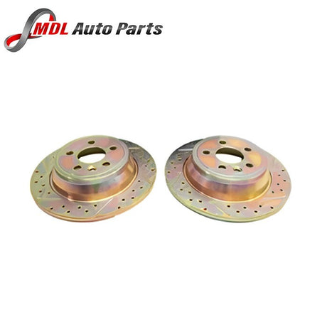 Terrafirma Rear Brake Disc 2x LR001019 Freelander 2 2006 - 2014
