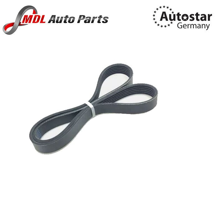 AutoStar Germany V-Ribbed Belt 6PK1590 06H903137C for Audi A4 A5 Q5 2.0L TFSI