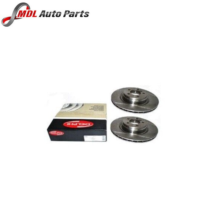 Delphi Front Brake Discs 2x LR031843 Range Rover 2010 - 2012