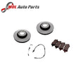 Allmakes 4x4 Rear Brake Discs 2x LR084067 Range Rover Sport