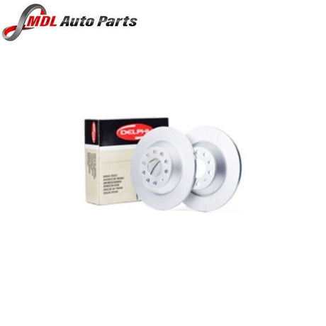 Delphi Front Brake Discs 2x SDB000201 RANGE ROVER 2002 - 2009