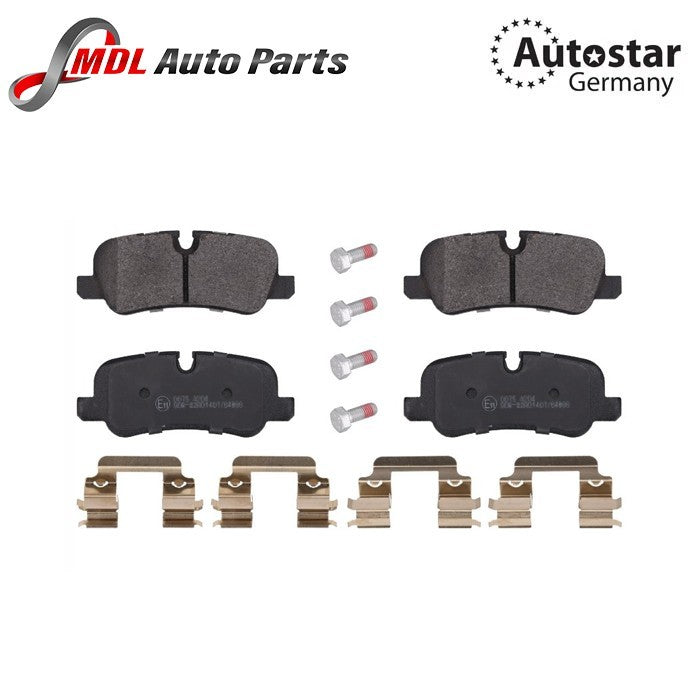 AutoStar Germany Rear Brake Pad Set LR055454 for Land Rover Discovery 3 4 Sport