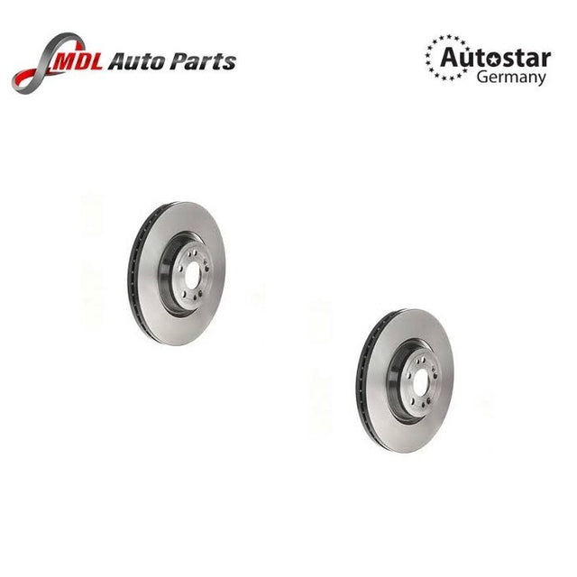 AUTOSTAR Brake Discs Front FOR MERCEDES GLE 2.9 GLE350 GLE400 * 2PC SET