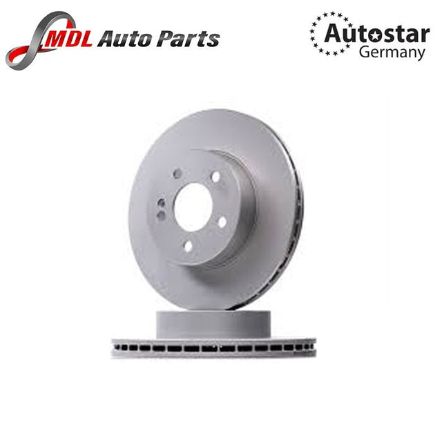 AutoStar Germany BRAKE DISC VENTED FRT C180 18-21 0004212412