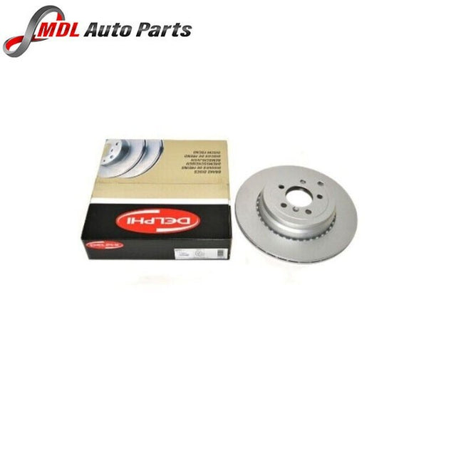 Delphi Rear Vented Brake Discs 2x LR031846 RANGE ROVER 2010 - 2012 4.4L / 5.0L