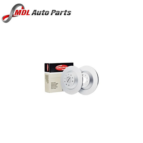 Delphi Rear Brake Discs 2x SDB000211 Range Rover 2002 - 2009