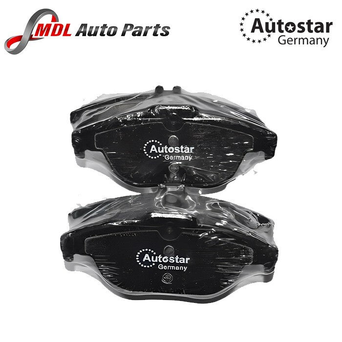AutoStar Rear Brake Pad Set for Mercedes-Benz W204 C-Class - MB 0074206120
