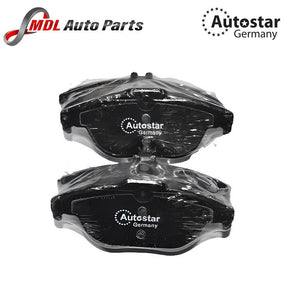 AutoStar Rear Brake Pad Set for Mercedes-Benz W204 C-Class - MB 0074206120