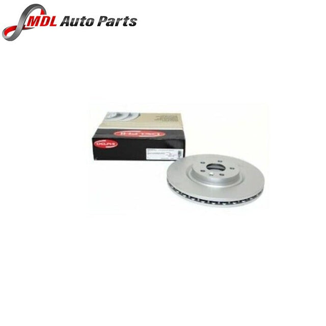 Delphi Front Brake Discs 2x LR059122 Sport 2015 Onwards, Evoque 2012 - 2018