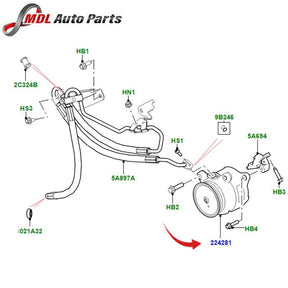 Genuine Anti Roll Control Pump 4.4L V8 Diesel Vogue + Sport 2013 On LR035472