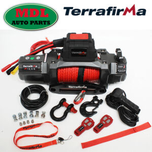 Terrafirma M12.5S 12V Winch with Synthetic Rope and Wireless TF3320