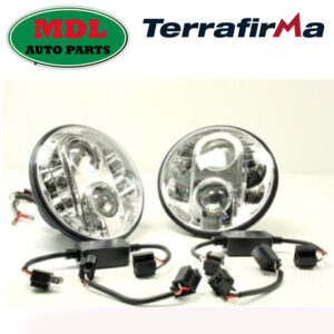 Terrafirma-4X4-7-Inch-Led-Headlight-Pair-RHD-E-Marked-Dot-Approved-Defender