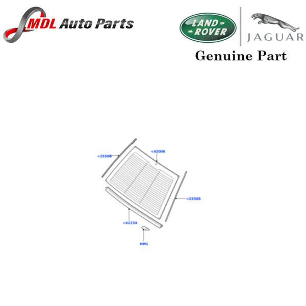 Land Rover Genuine Tailgate Glass CQB500061