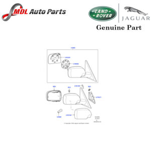 Land Rover Genuine Mirror CRB001980PUY