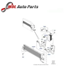 Land Rover Genuine Inlet Hose LR024623