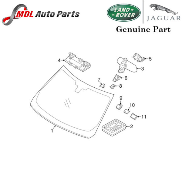 Land Rover Genuine Windshield LR087965