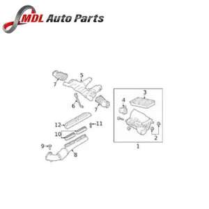 Land Rover Genuine Air Inlet Hose LR103573