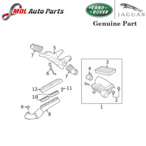 Land Rover Genuine Air Inlet Hose LR103573