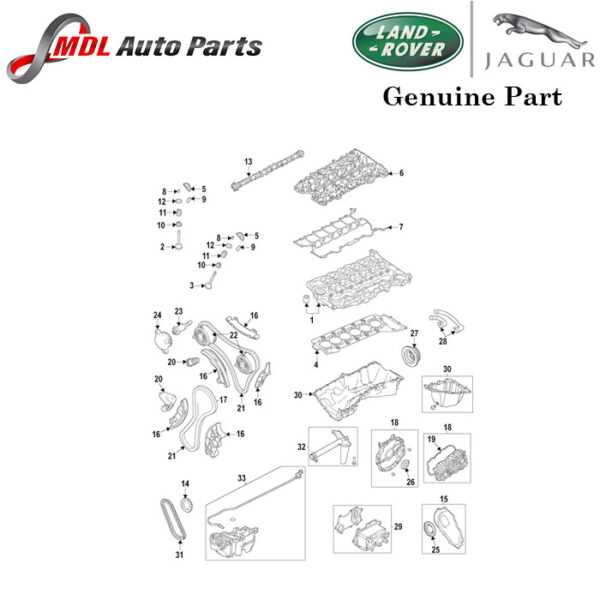 Land Rover Genuine Engine Timing Chain Tensioner LR121800