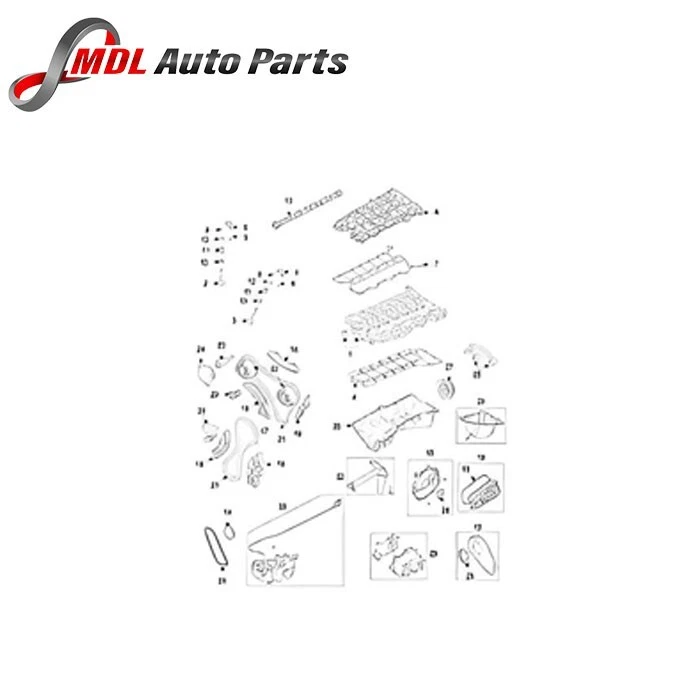 Land Rover Genuine Engine Timing Chain Tensioner Lr121800 1 Land Rover Genuine Engine Timing Chain Tensioner LR121800