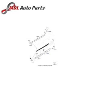 Land Rover Genuine Moulding LR123088