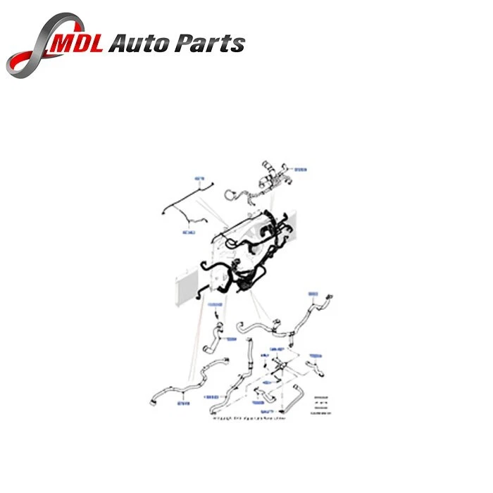 Land Rover Genuine Hose Lr139053 1 Land Rover Genuine Hose LR139053