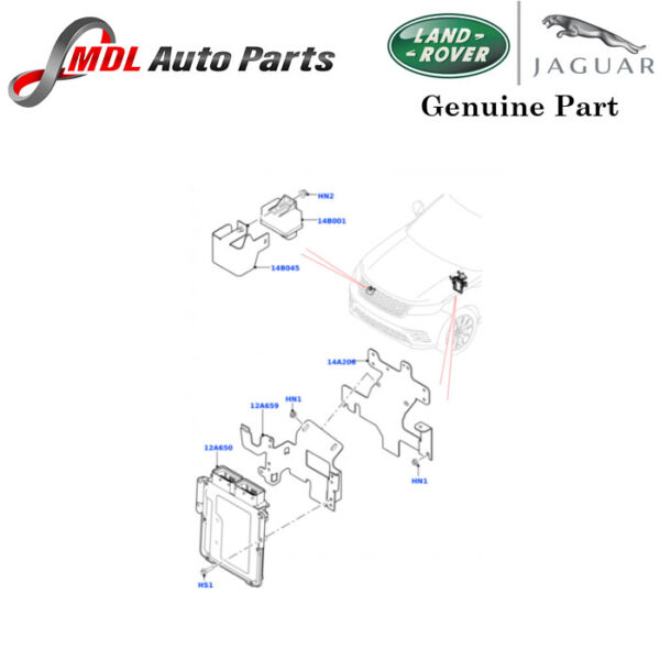 Land Rover Genuine Exhaust Gas Sensor LR180950