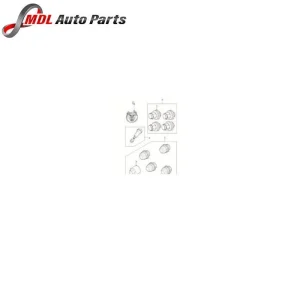 Land Rover Genuine Locking Wheel Nut C2D42935