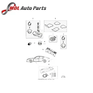 Land Rover Genuine Smoking Pack kit C2Z11568