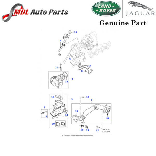 Land Rover Genuine O - Ring J9C7410