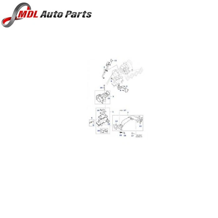 Land Rover Genuine O - Ring J9C7410 1 Land Rover Genuine O - Ring J9C7410