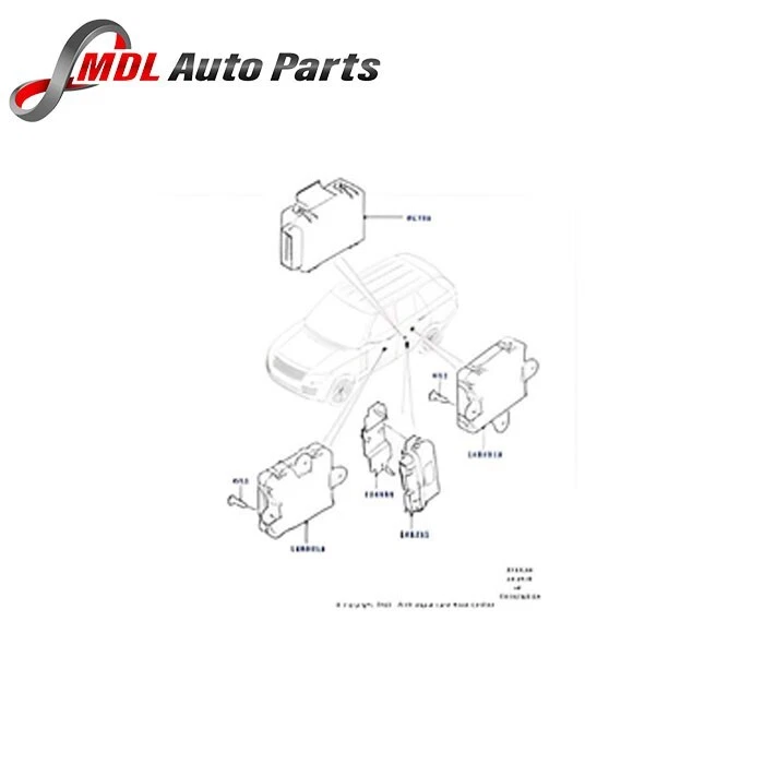 Land Rover Genuine Control Module Lr072198 1 Land Rover Genuine Control Module LR072198