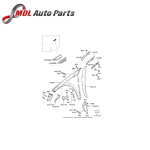 Land Rover Genuine Fender Mounting LR075404