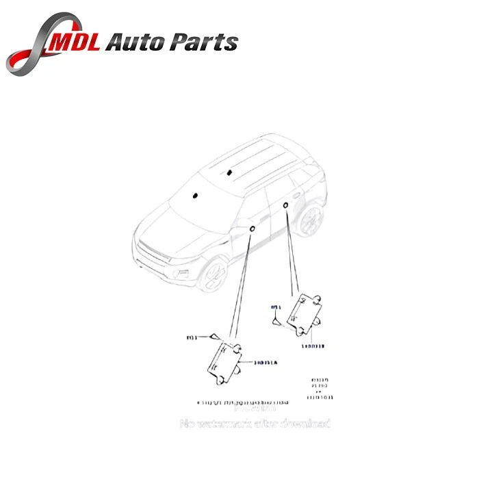 Land Rover Genuine Electronic Module Lr083080 1 Land Rover Genuine Electronic Module LR083080