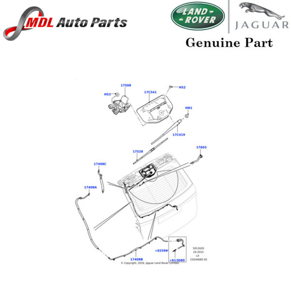 Land Rover Genuine Washer LR083858