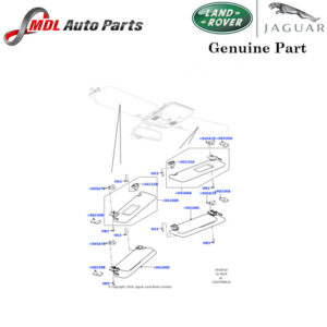 Land Rover Genuine Sunvisor LR088665