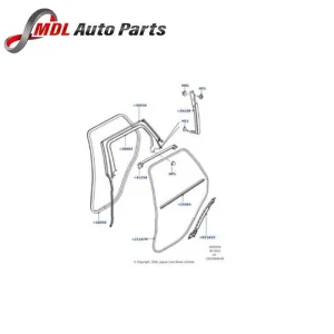 Land Rover Genuine Weather Strip LR092051