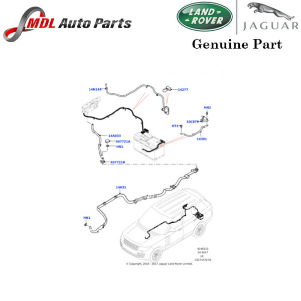 Land Rover Genuine Bar Link LR094544