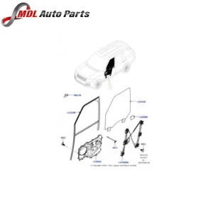 Land Rover Genuine Glass LR098184